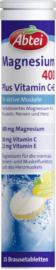 Abtei Magnesium 400 Plus Vitamin C+E Brausetabletten