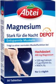 Abtei Magnesium Stark für die Nacht Depot Tabletten