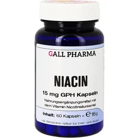 Gall Pharma Niacin 15 mg GPH Kapseln