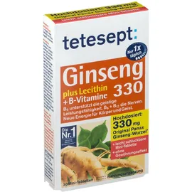 tetesept: Ginseng plus Celithin + B-Vitamine 330