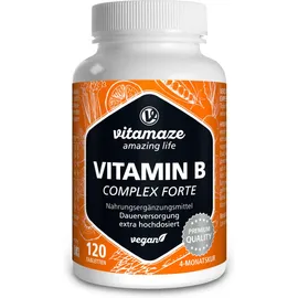 Vitamin B-Complex extra hochdosiert vegan