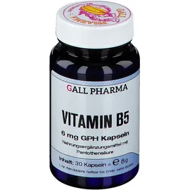 Gall Pharma Vitamin B5 6 mg GPH Kapseln