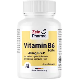 Vitamin B6 Forte Kapseln (P 5 P) 40 mg ZeinPharma