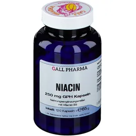 Gall Pharma Niacin 250 mg GPH Kapseln