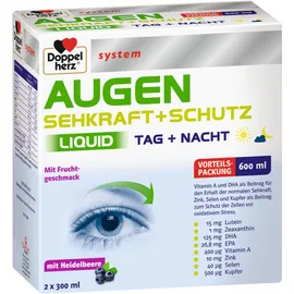 Doppelherz® system Augen Sehkraft+Schutz Liquid TAG + Nacht