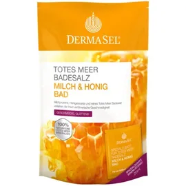 DERMASEL Totes Meer Badesalz+Milch&Honig