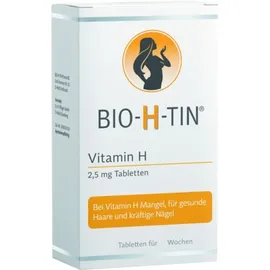 BIO-H-TIN Vitamin H 2,5 mg, 28 Tabletten für 4 Wochen Tabletten