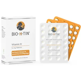 BIO-H-TIN Vitamin H 2,5 mg, 84 Tabletten für 12 Wochen Tabletten