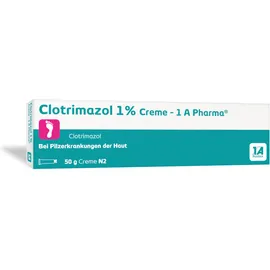 Clotrimazol 1% Creme-1A Pharma
