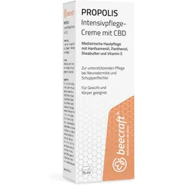 beecraft PROPOLIS Intensivpflege-Creme mit CBD