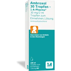 Ambroxol 30 Tropfen - 1A Pharma