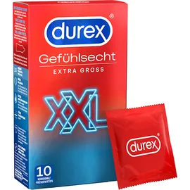 DUREX Gefühlsecht Extra Groß 10 Kondome