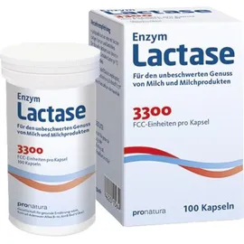 LACTASE 3.300 FCC 200 mg Kapseln