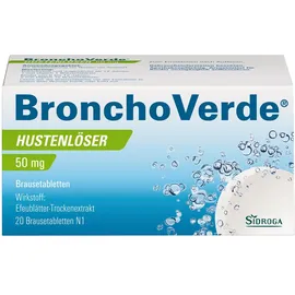 BronchoVerde HUSTENLÖSER 50 mg Brausetabletten