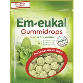 em-eukal Gummidrops EUKALYPTUS-MENTHOL zuckerhaltig