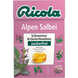 Ricola Alpen Salbei Schweizer Kräuterbonbon zuckerfrei