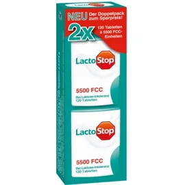 LactoStop 5500 FCC Tabletten Klickspender Doppelpack