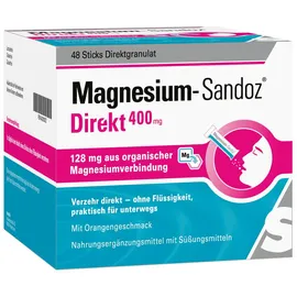 Magnesium-Sandoz Direkt 400 mg Sticks