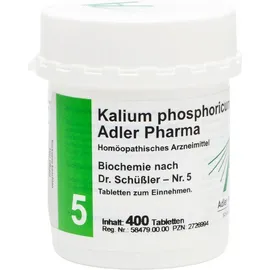 Kalium phosphoricum D6  Adler Pharma Biochemie nach Dr. Schüßler Nr.5 , Tablette