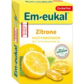 Em-eukal Zitrone Hustenbonbons zuckerfrei