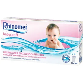 Rhinomer babysanft Meerwasser 5ml EINZELDOSIS-PIPETTEN