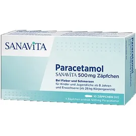 Sanavita Paracetamol 500mg Zäpfchen