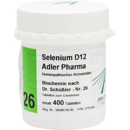 Selenium D12 Adler Pharma Biochemie Nr.26, Tablette