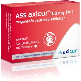 ASS axicur 100 mg TAH