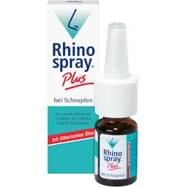 Rhinospray Plus bei Schnupfen Nasenspray