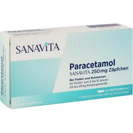 Sanavita Paracetamol 250mg Zäpfchen