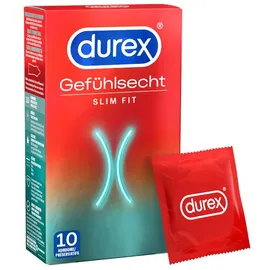 DUREX Gefühlsecht Slim Fit 10 Kondome