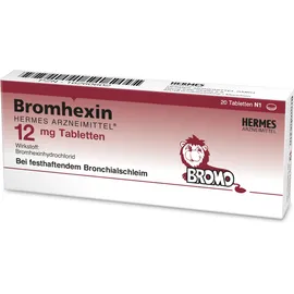 Bromhexin HERMES 12mg Tabletten