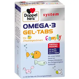 Doppelherz OMEGA-3 GEL-TABS family