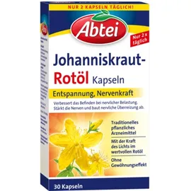 Abtei Johanniskraut-Rotöl Kapseln