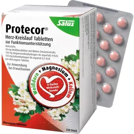 PROTECOR Herz-Kreislauf Tabletten zur Funktionsunterstützung Salus
