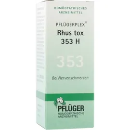 PFLÜGERPLEX Rhus tox. 353 H Tabletten
