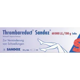Thrombareduct Sandoz 60000 I.E./100g Salbe