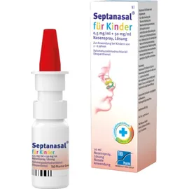 Septanasal für Kinder 0,5mg/ml + 50mg/ml Nasenspray