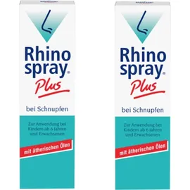 Rhinospray Plus bei Schnupfen Nasenspray Doppelpack