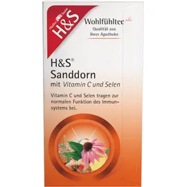 H&S  Wohlfühltee Sanddorn mit Vitamin C + Selen