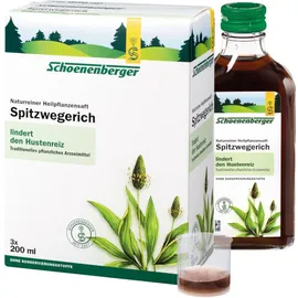 Spitzwegerich naturreiner Heilpflanzensaft Schoenenberger
