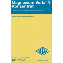 Magnesium Verla N Konzentrat Pulver