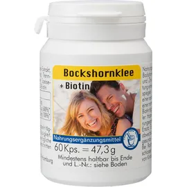 BOCKSHORNKLEE+Biotin Kapseln