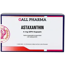 ASTAXANTHIN 4 mg GPH Kapseln