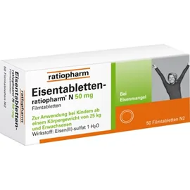 Eisentabletten-ratiopharm N 50mg