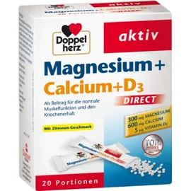Doppelherz Magnesium+Calcium+D3 DIRECT Pellets
