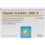 Vitamin D3 Köhler 2000 IE Kapseln