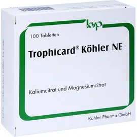 TROPHICARD Köhler NE Tabletten