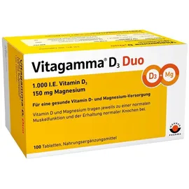 Vitagamma D3 Duo 1000 I.E. Vitamin D3 150mg Magnesium