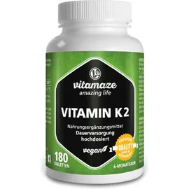 VITAMIN K2 200 µg hochdosiert vegan